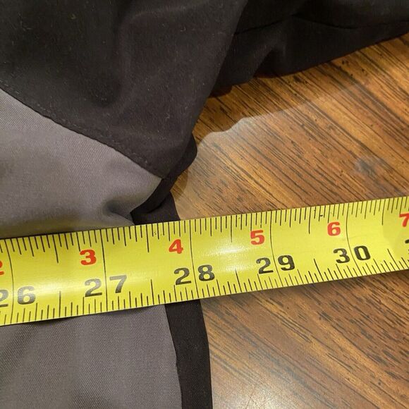 PING Jacket Men XL Black Gray Windbreaker Pullover Quarter Button Snap Golf - Picture 8 of 11